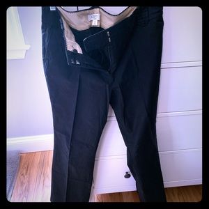 Black light weight Loft pants size 12P